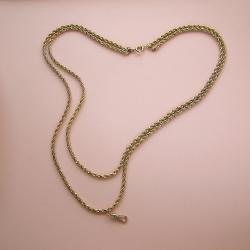 Stunning Vintage Watch Fob Necklace